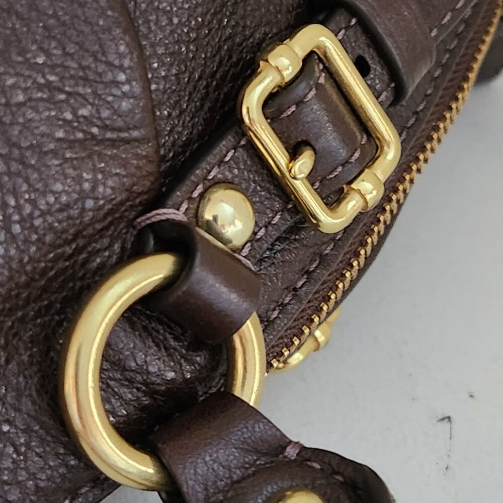 Euc Coach Madison Brown Leather Shoulder Bag Purse - Picture 9 of 15
